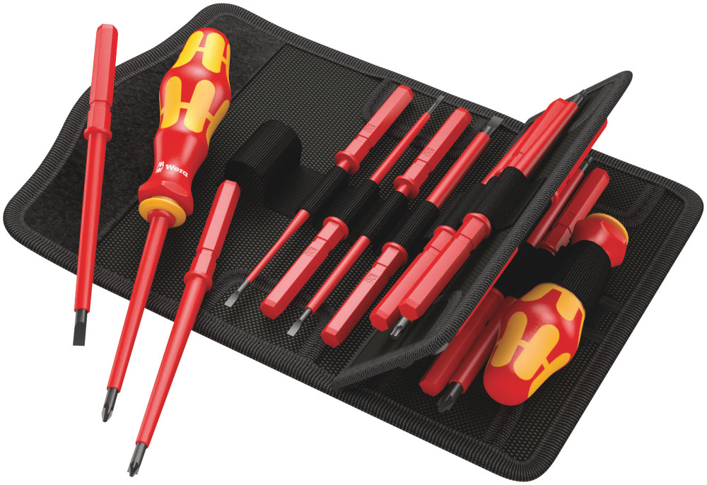Wera Tools Kraftform Kompakt VDE 17 Universal 1 Set 17pc - Ascmtools