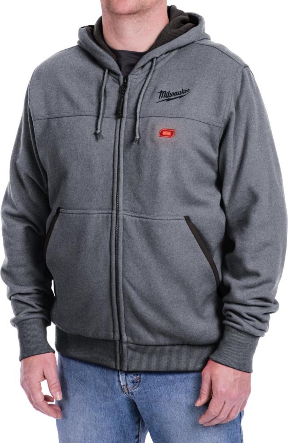 Milwaukee M12 Heated Hoodie Kit L (Gray) - Ascmtools