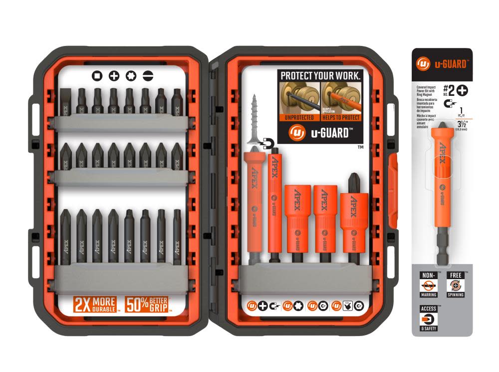 Crescent 30 piece U-Guard Fastening Set - Ascmtools