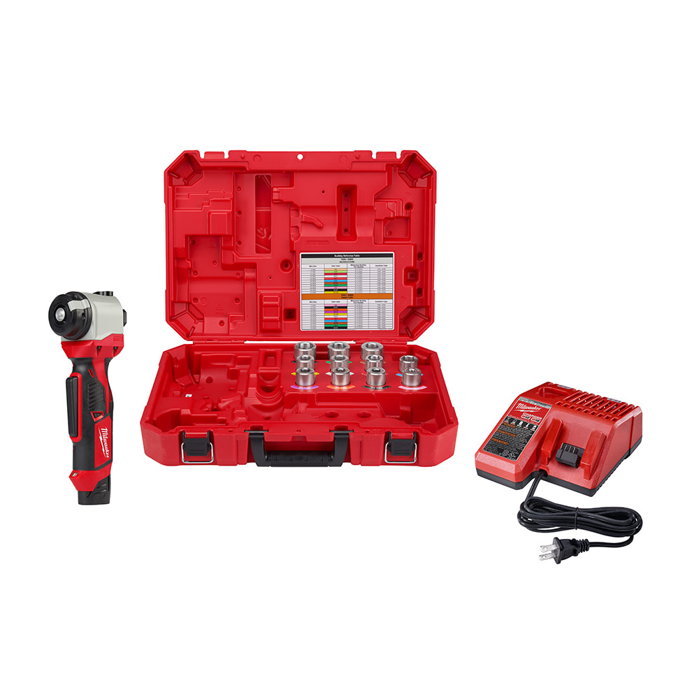 Milwaukee M12 Cable Stripper Kit for Cu THHN / XHHW - Ascmtools
