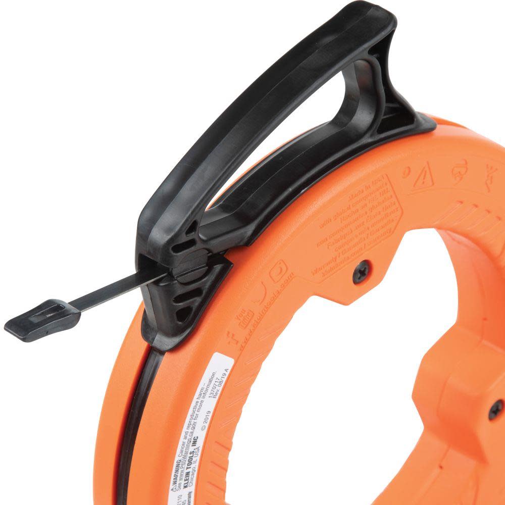 Klein Tools 25′ Wide Steel Fish Tape - Ascmtools