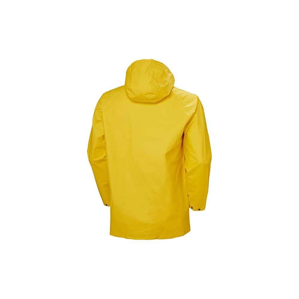 Helly Hansen Mandal Rain Jacket Polyester Light Yellow 4X - Ascmtools