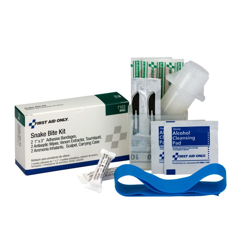 First Aid Only Snake Bite First Aid Kit 10pc - Ascmtools