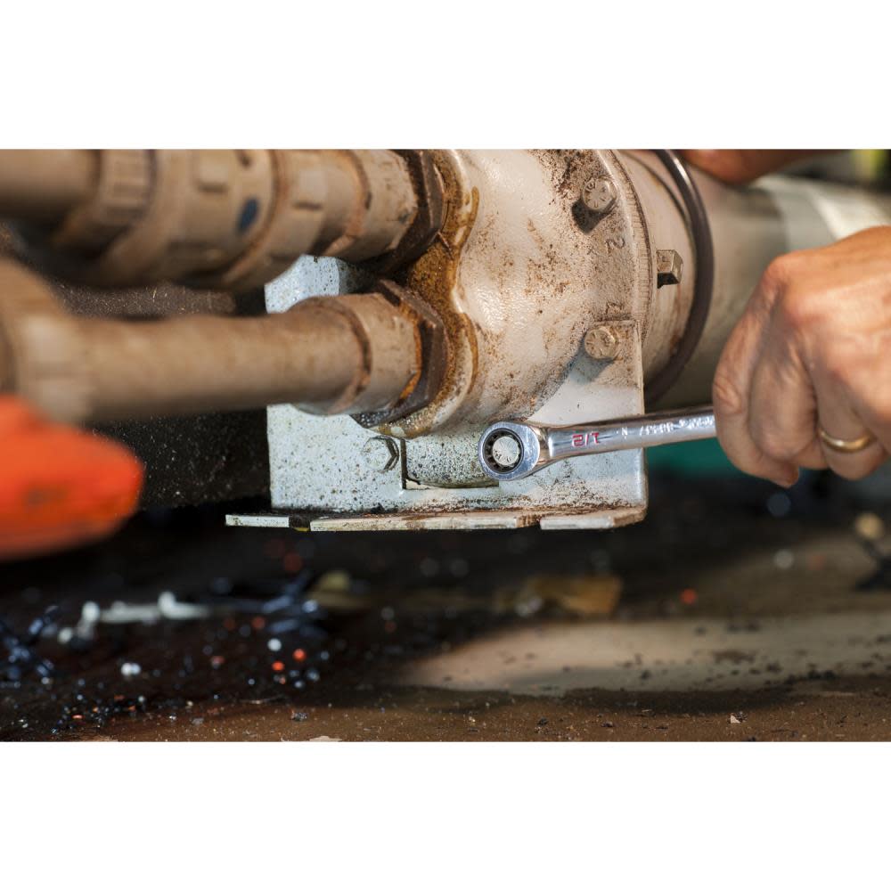 GEARWRENCH 120XP Combination Ratcheting Wrench Universal Spline XL 19mm - Ascmtools