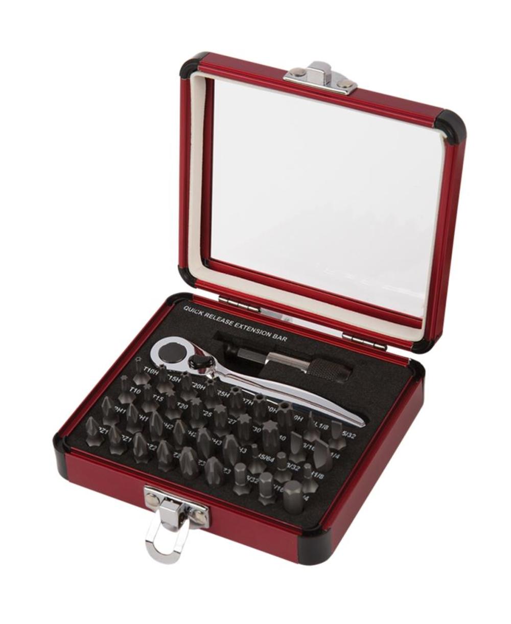 Sunex 38 pc. Mini Ratchet/Bit Set - Ascmtools