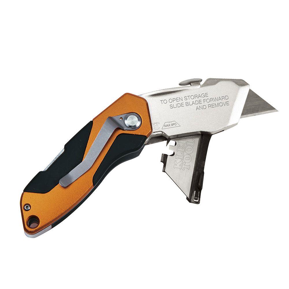 Klein Tools Auto-Loading Folding Utility Knife - Ascmtools