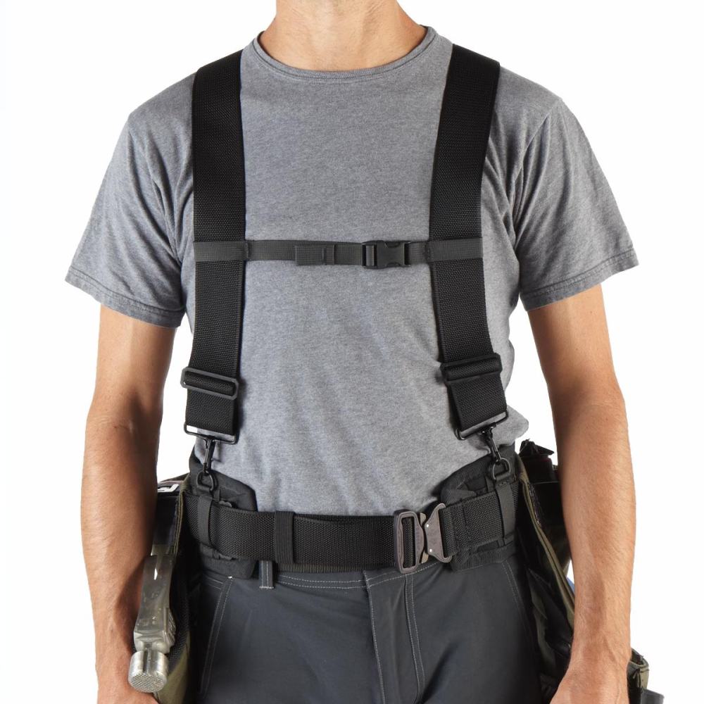 Diamondback Toolbelts Black Basic Suspender - Ascmtools