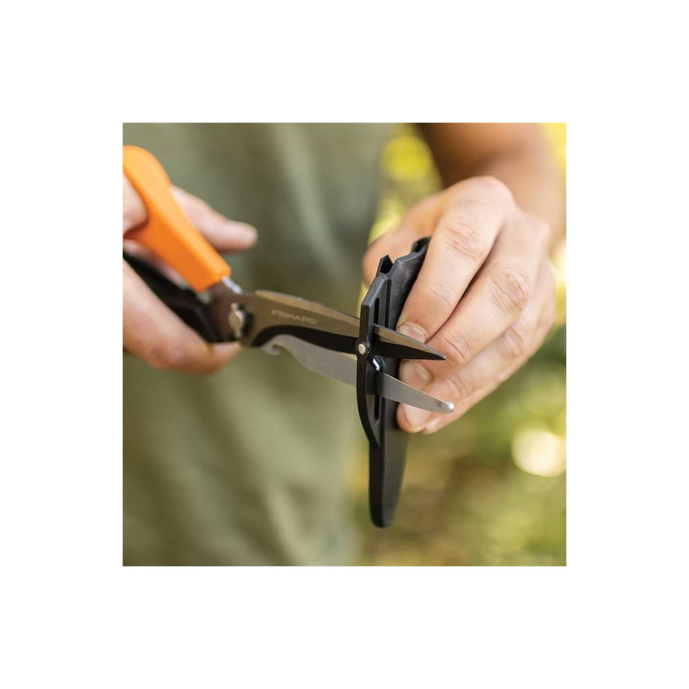 Fiskars 9″ Steel Blade Orange/Black Multipurpose Garden Shear - Ascmtools