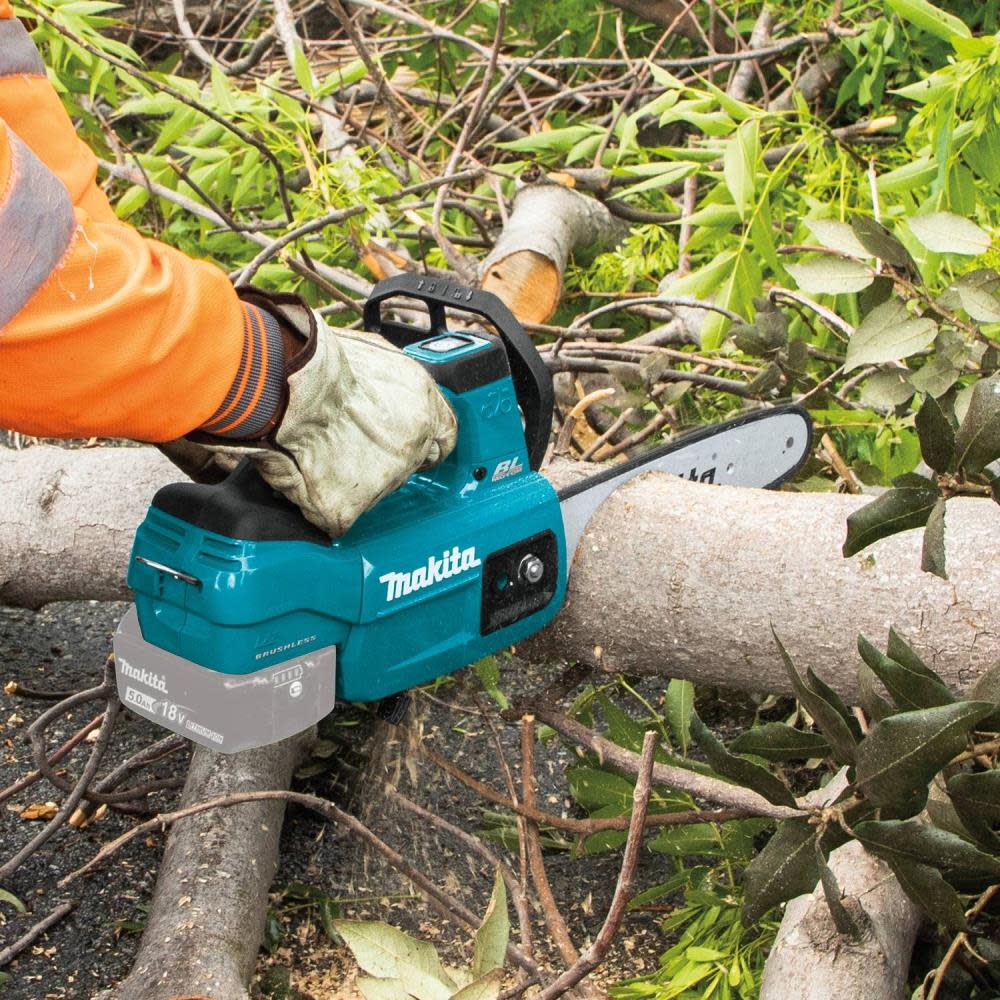 Makita 18V LXT Lithium-Ion Brushless Cordless 10″ Top Handle Chain Saw Tool Only - Ascmtools