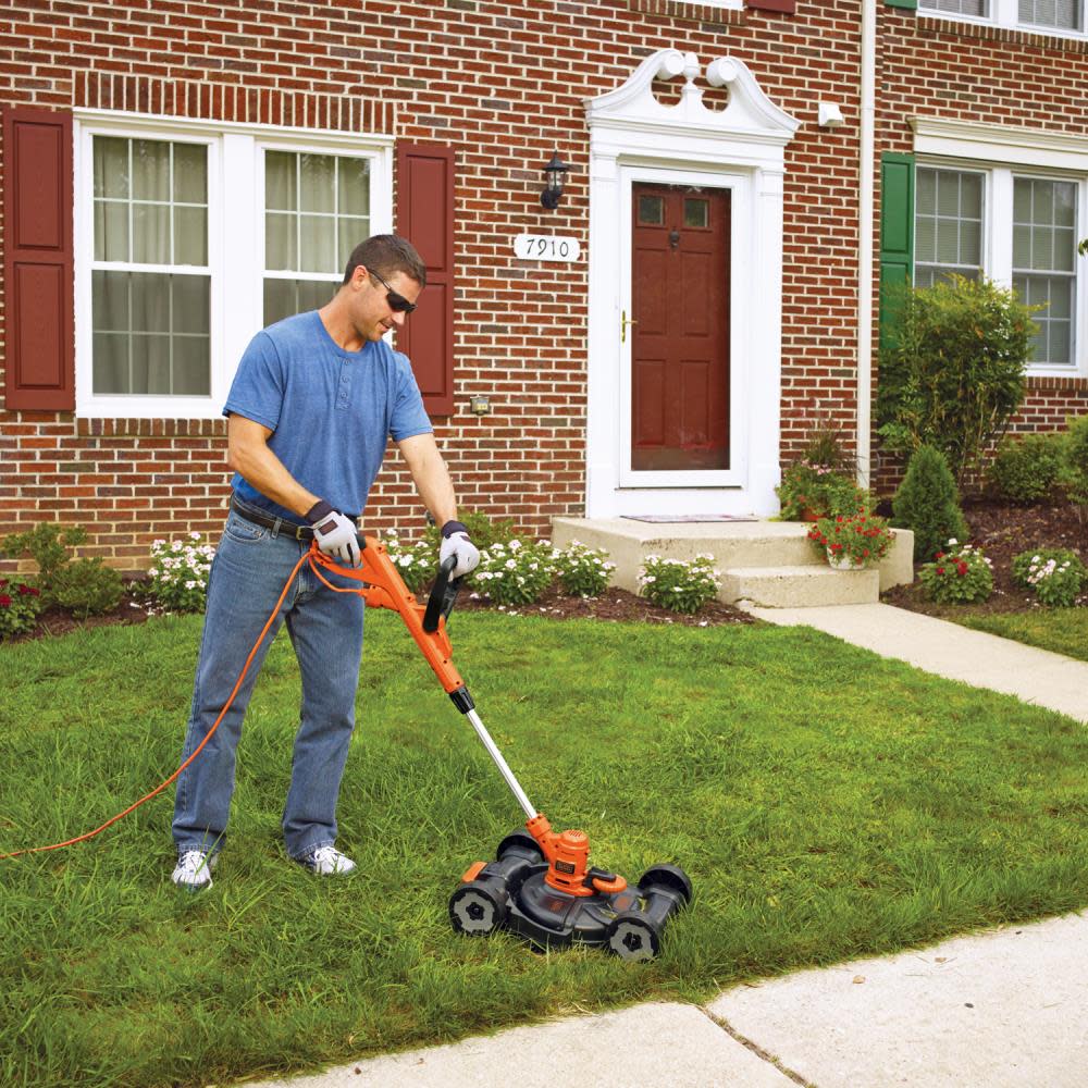 Black and Decker 6.5 Amp 12 in. Electric 3-in-1 Compact Mower (MTE912) - Ascmtools
