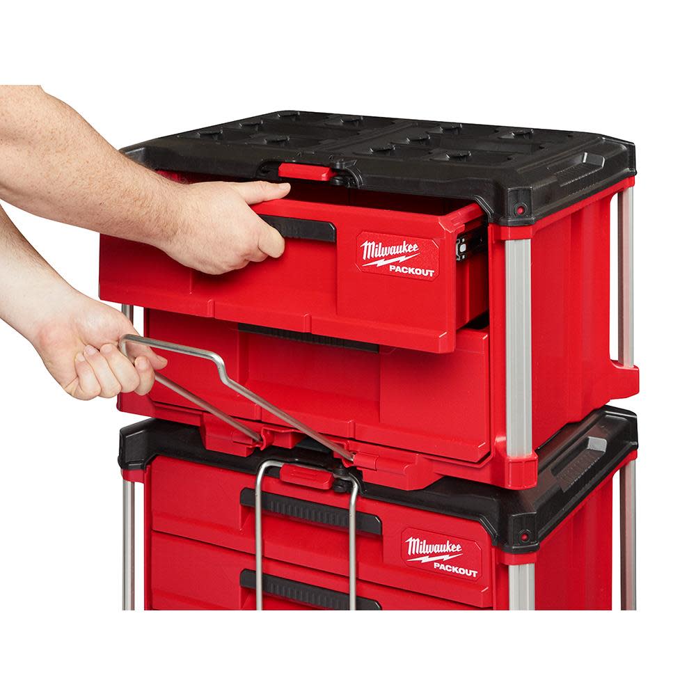 Milwaukee PACKOUT Drawers Tool Box 2 Drawer Bundle - Ascmtools