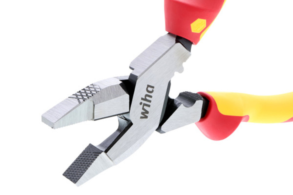 Wiha Insulated NE Style Linemans Pliers with Crimpers 9.5″ - Ascmtools