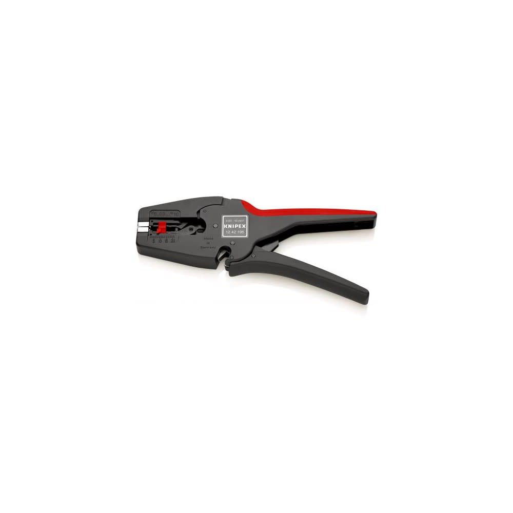 Knipex Automatic Insulation Stripper 195mm 8-32 AWG - Ascmtools