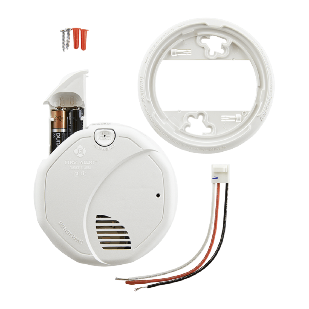 First Alert Hardwire Dual Photoelectric and Ionization Sensor Smoke Alarm with Battery Backup - Ascmtools