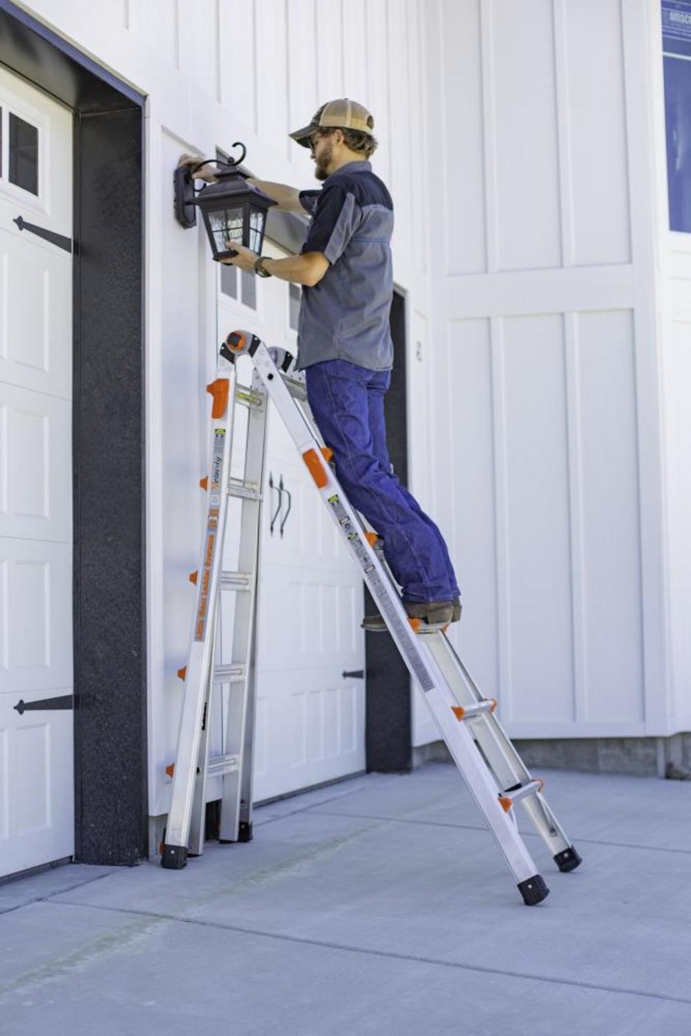Little Giant Safety Velocity Model 22 300 lb Rated Type-1A Multi-Use Ladder - Ascmtools