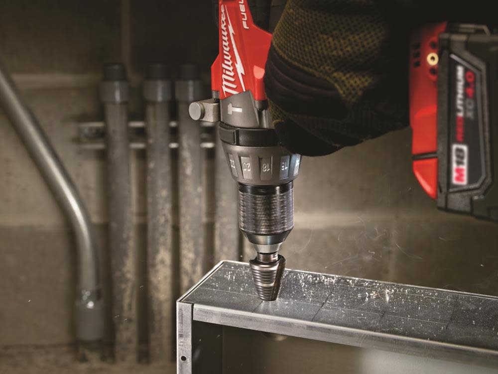 Milwaukee #9 Step Drill Bit 7/8 in. & 1-1/8 in. - Ascmtools