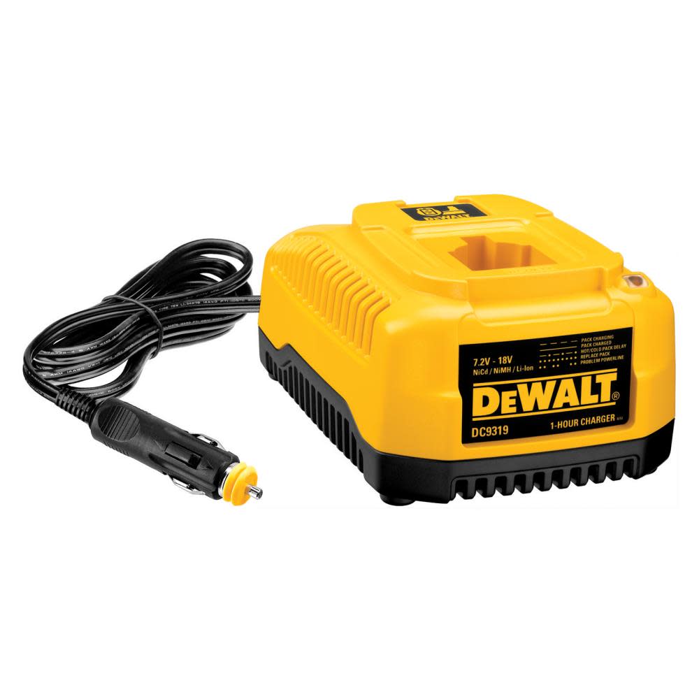 DEWALT 7.2V – 18 V Li-ion/Nicad Car Charger - Ascmtools