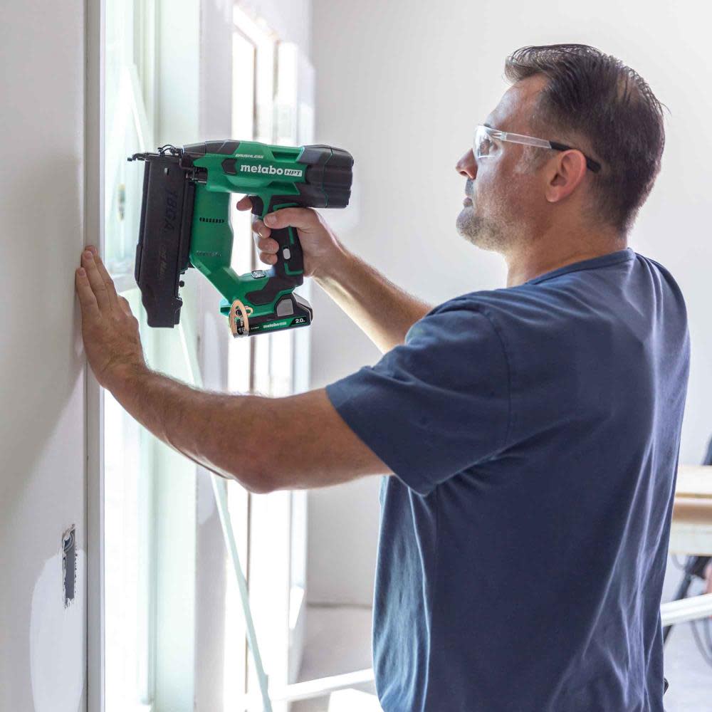 Metabo HPT 18V Brad Nailer Compact 18 Gauge Cordless Kit 2Ah - Ascmtools