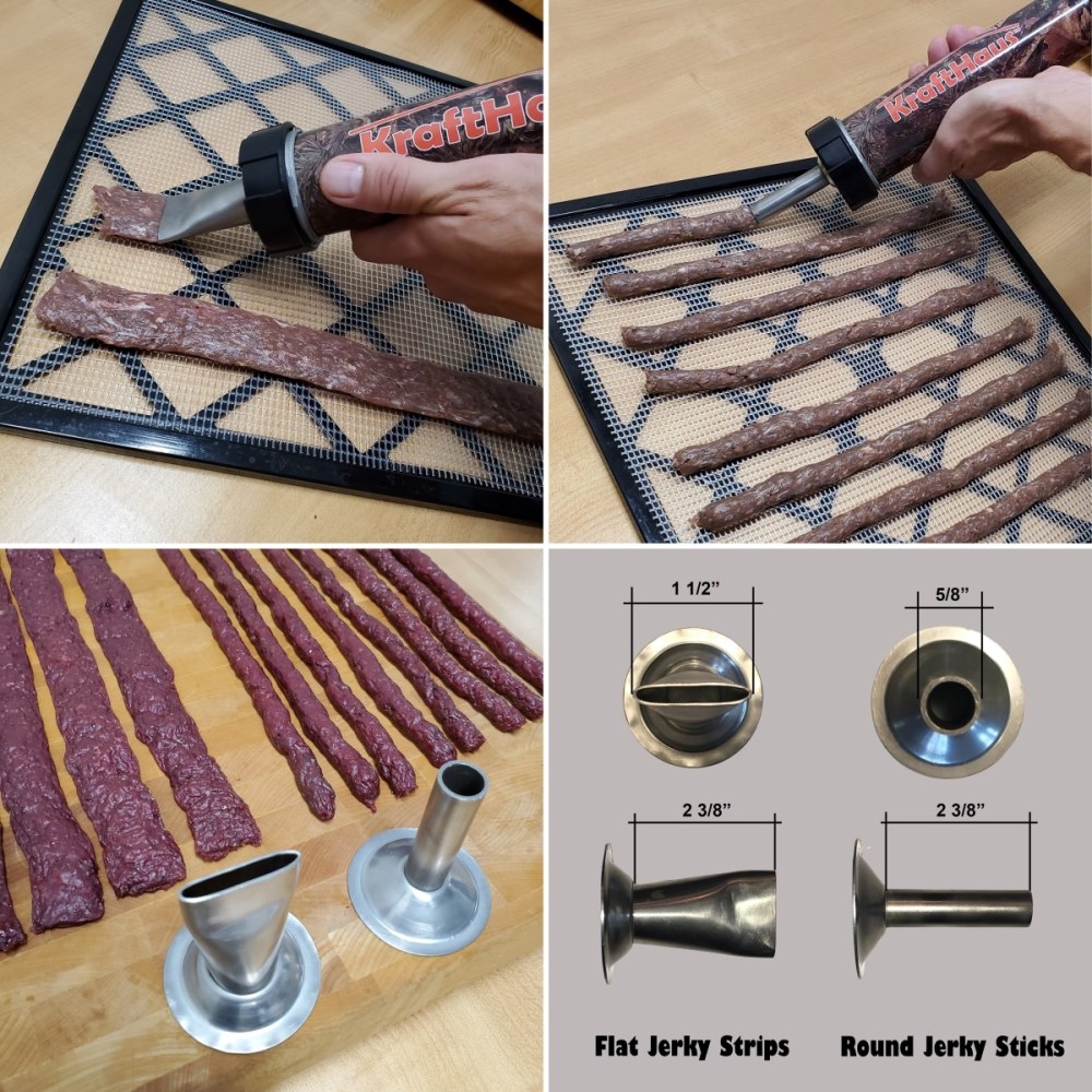 Krafthaus Jerky Maker Kit 1.5 lb Capacity 15″ Barrel - Ascmtools