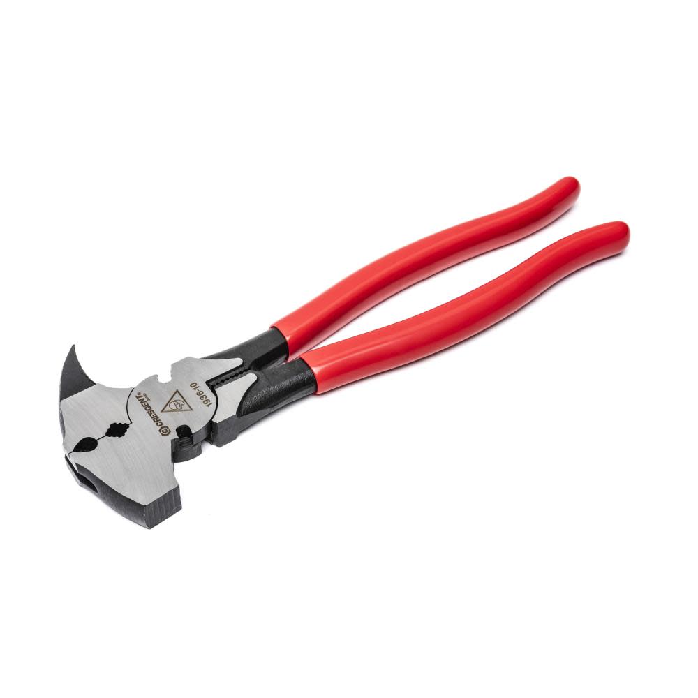 Crescent Fence Tool Pliers 10″ Solid Joint Dipped Handle - Ascmtools