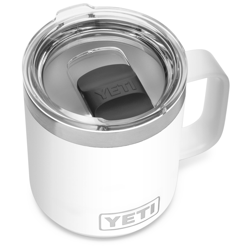 Yeti Rambler Stackable Mug with MagSlider Lid 10oz White - Ascmtools