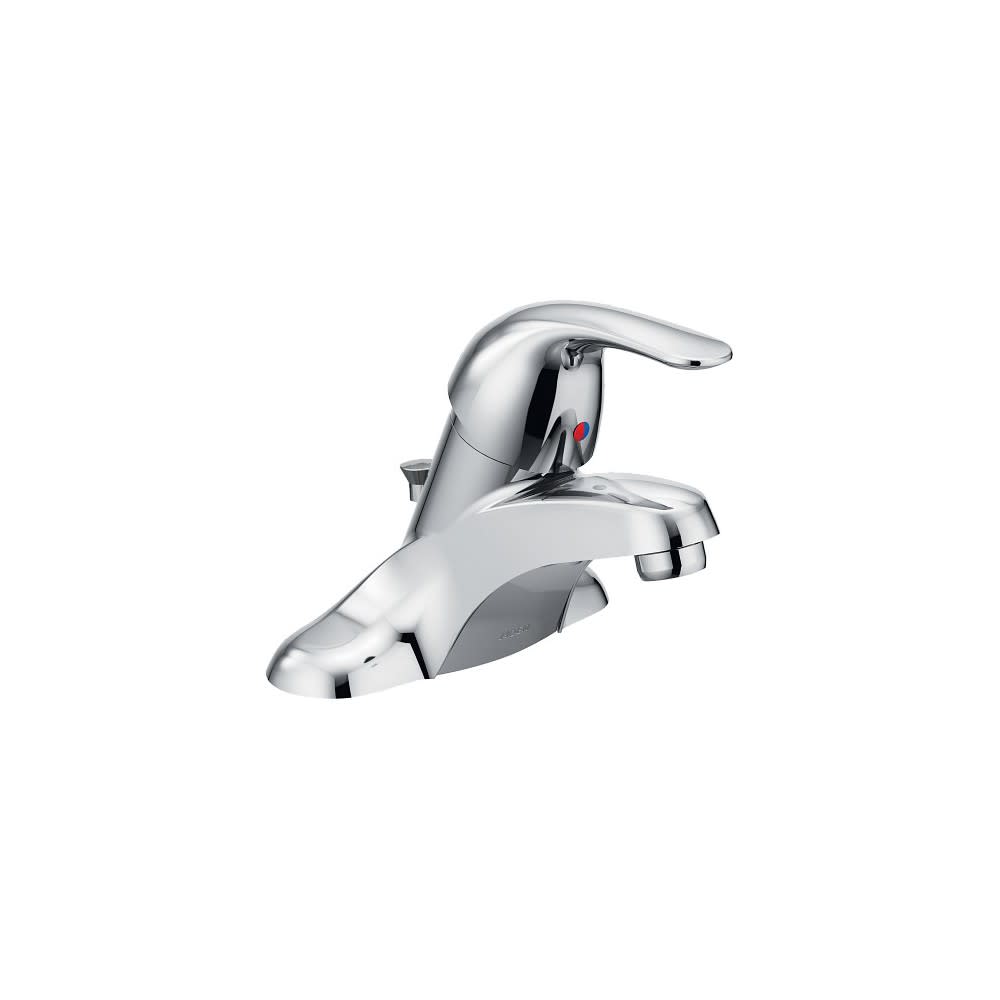 Moen Adler Bathroom Lavatory Faucet Chrome 1 Handle Low Arc - Ascmtools