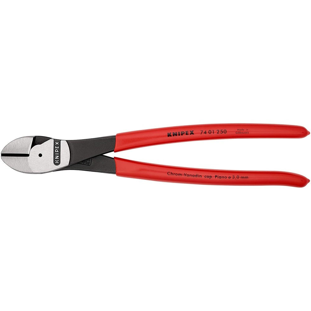 Knipex Diagonal Cutter Plastic Coated Handle 250mm - Ascmtools