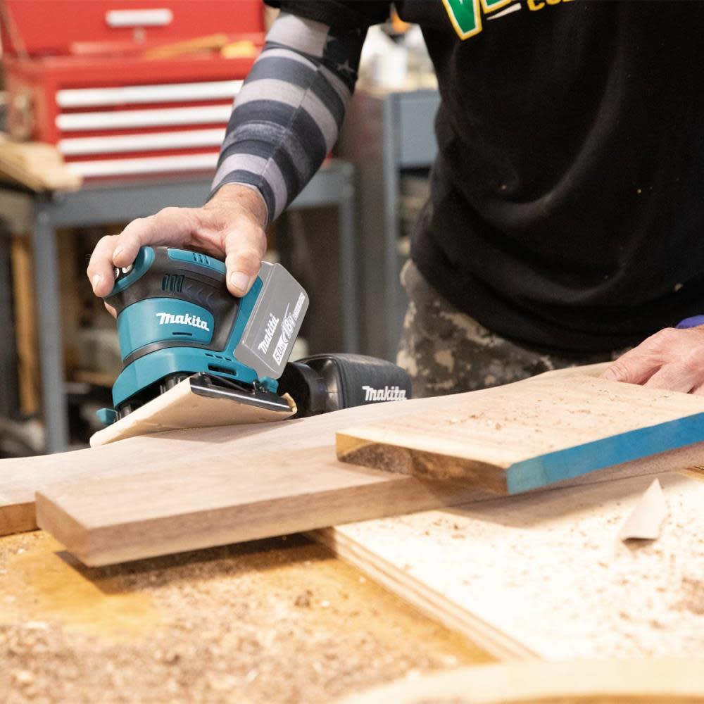 Makita 18V LXT Cordless 1/4 Sheet Finishing Sander Bare Tool - Ascmtools