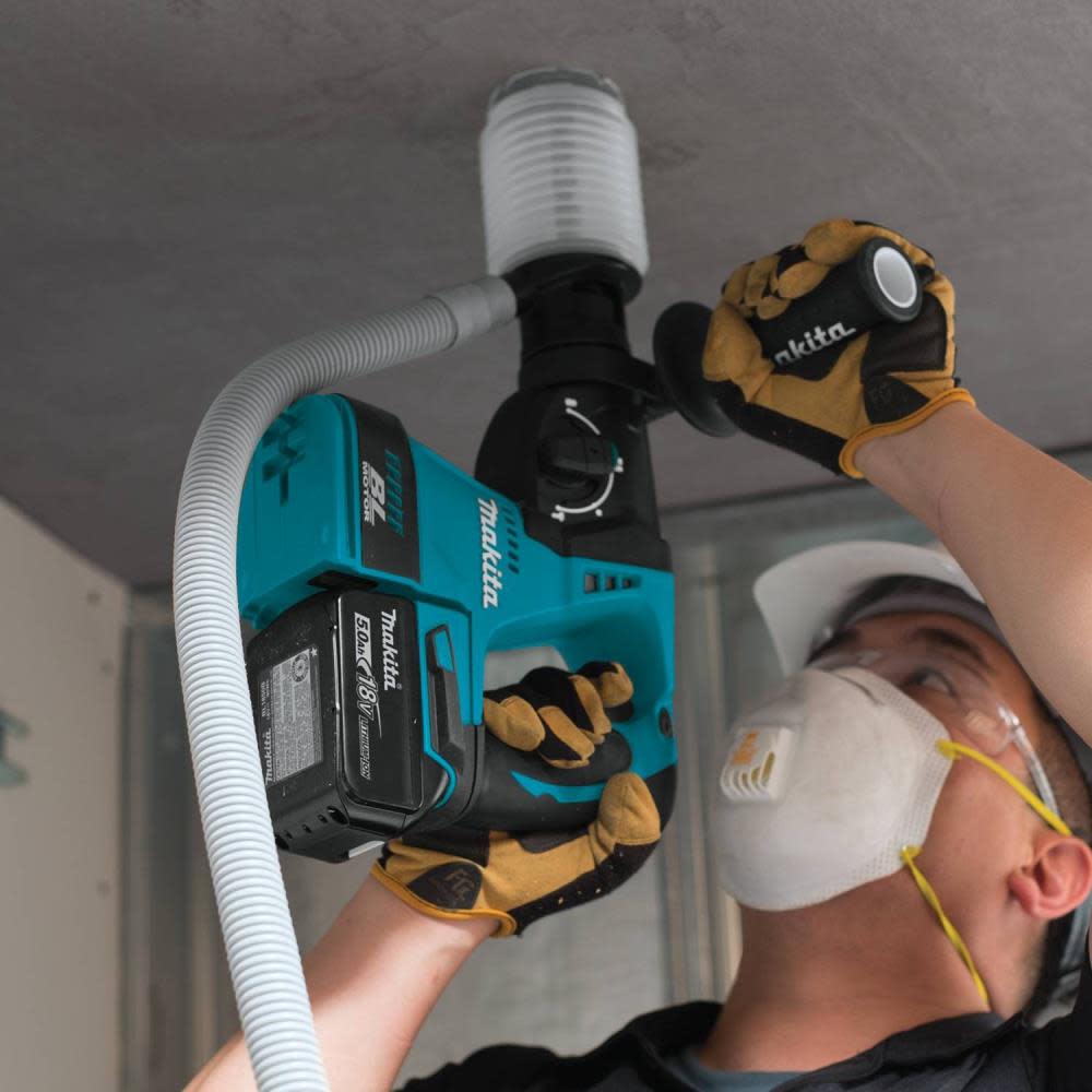 Makita 18V LXT Lithium-Ion Brushless Cordless 1 In. Rotary Hammer Kit (5.0Ah) - Ascmtools