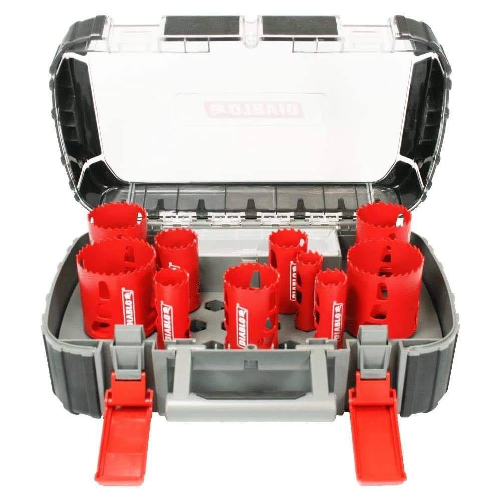 Diablo Tools General Purpose Bi-Metal Hole Saw Set 14pc - Ascmtools