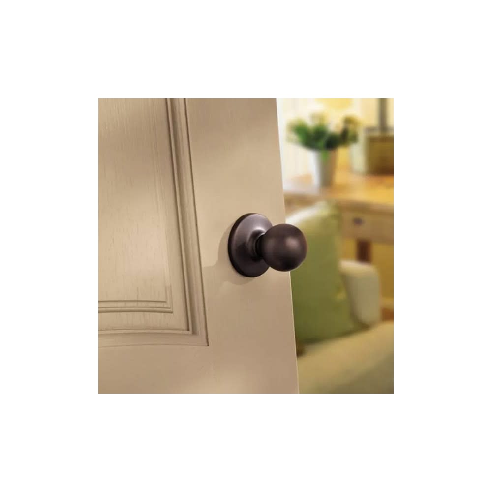 Kwikset Venetian Bronze Hall/Closet Polo Passage Door Knob - Ascmtools