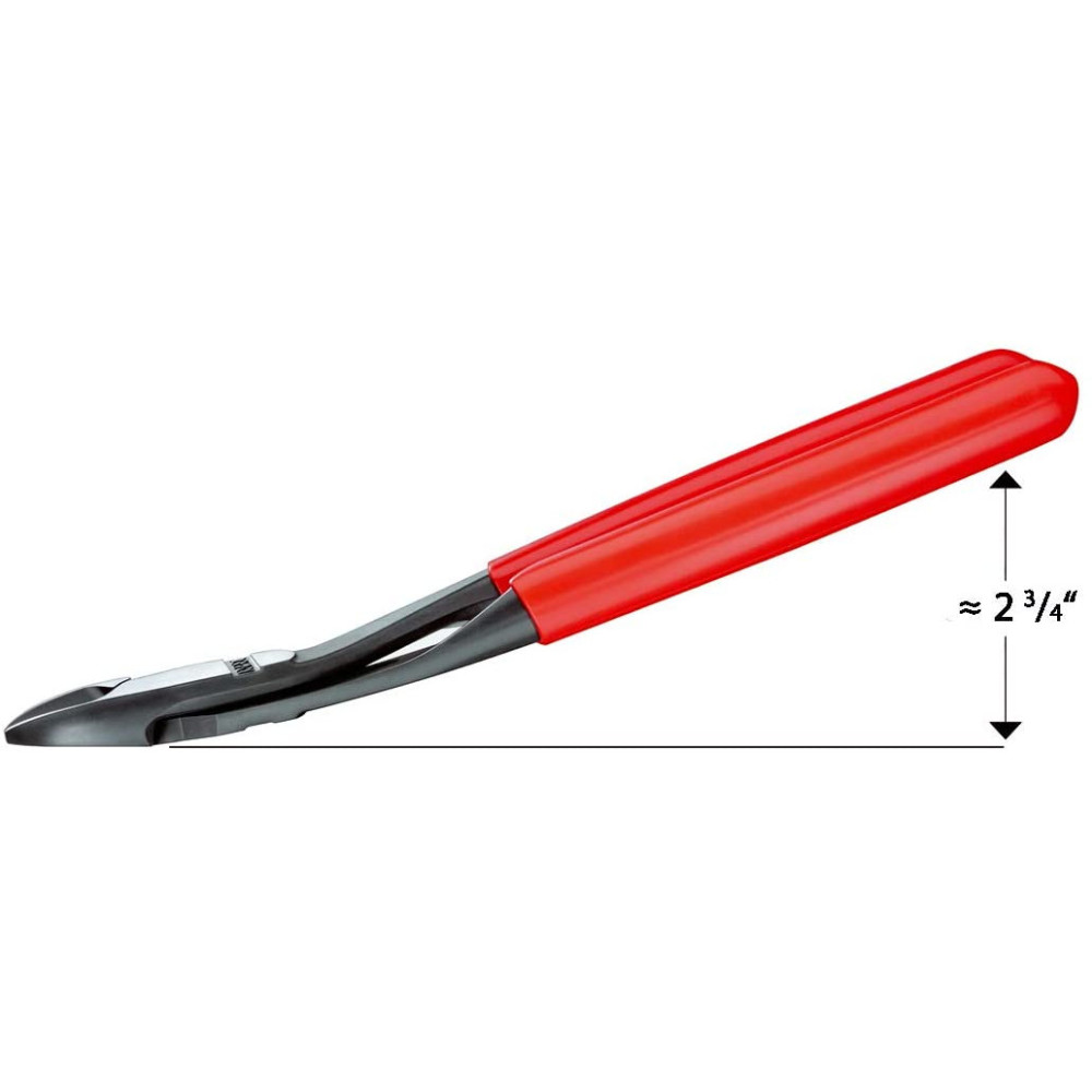 Knipex Diagonal Cutter Plastic Coated Handle 200mm - Ascmtools