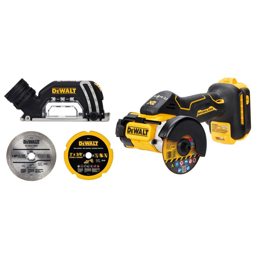 DEWALT 20V MAX XR Cut Off Tool 3″ Brushless Cordless Bare Tool - Ascmtools