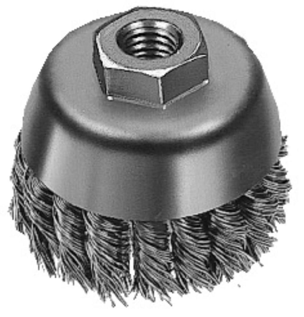 Milwaukee 2-3/4 In. Knot Wire Cup Brush - Ascmtools