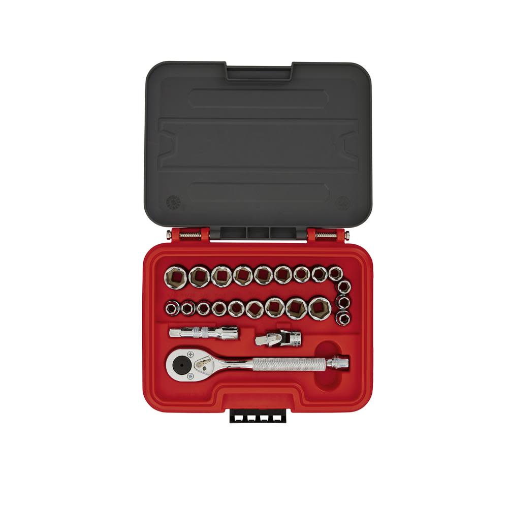 Proto Socket Set 3/8 DR 25pc SAE & MM 6PT - Ascmtools