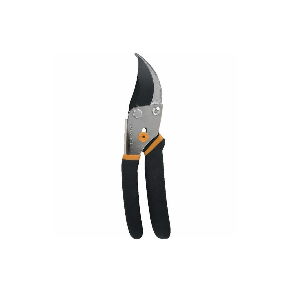 Fiskars Traditional Bypass Pruner with Non Slip Grip Steel Handle - Ascmtools