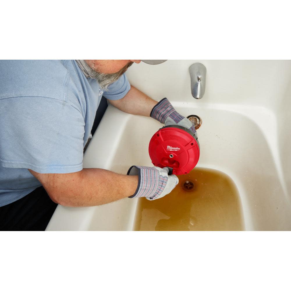 Milwaukee TRAPSNAKE 25 Auger with CABLE DRIVE - Ascmtools