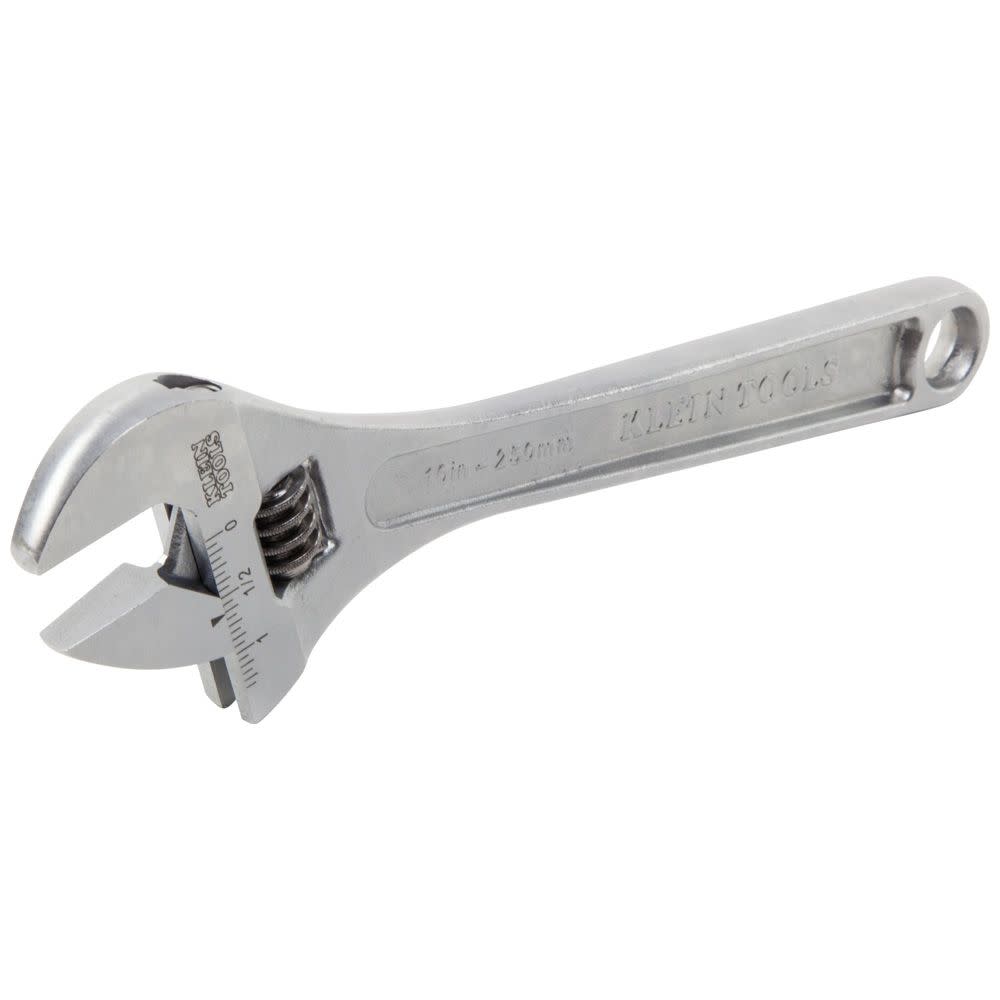 Klein Tools 10 In. Extra Capacity Adjustable Wrench - Ascmtools