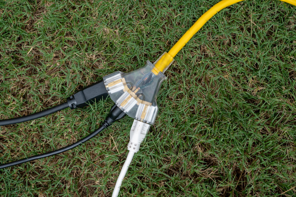 Southwire 3 Outlet Extension Cord Lighted End 12/3 SJTW 50′ - Ascmtools