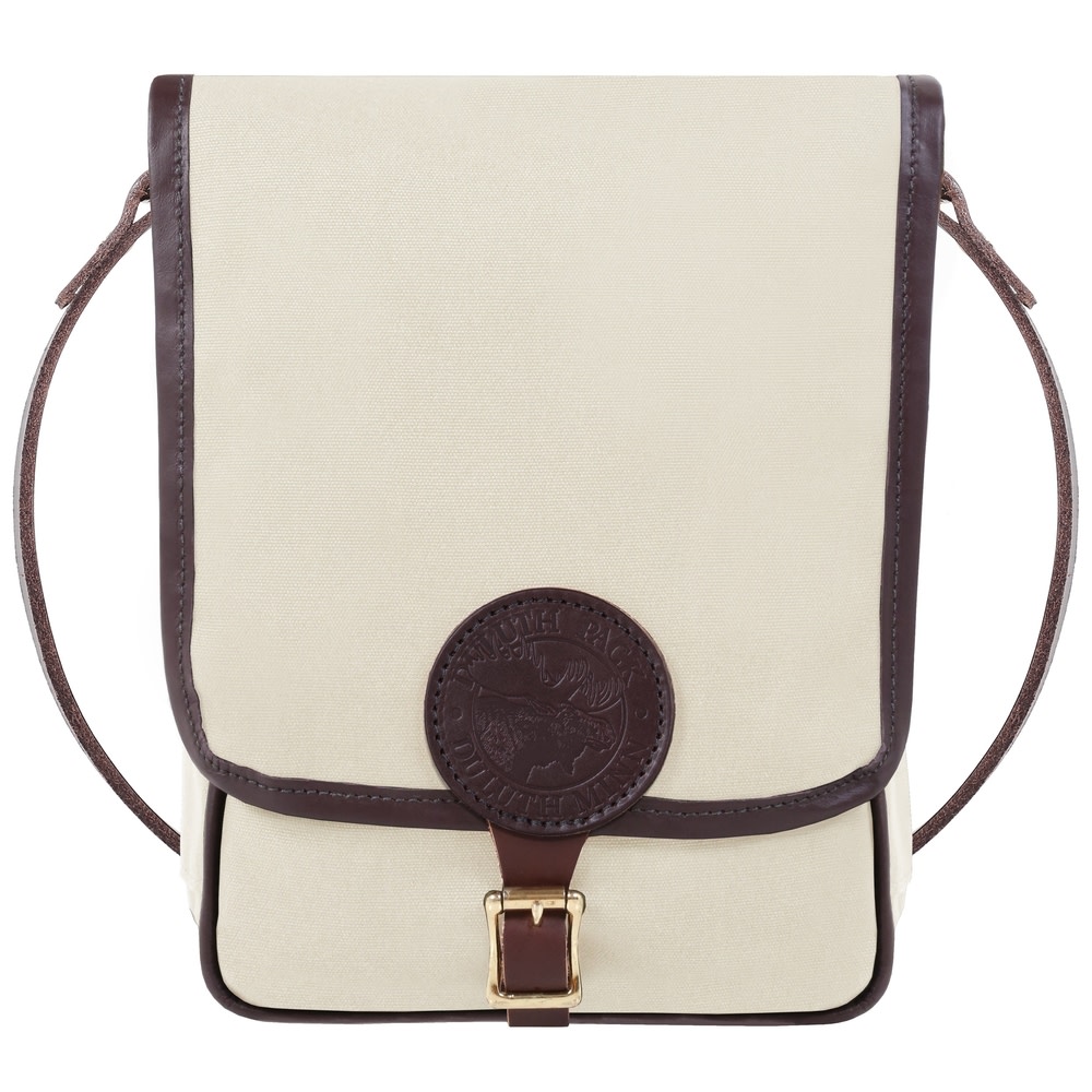 Duluth Pack Haversack with Leather Trim – Natural - Ascmtools