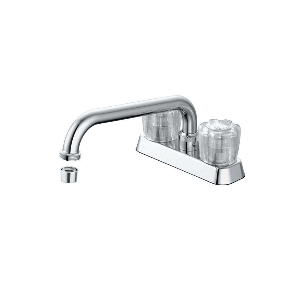 Oakbrook Coastal Bathroom Sink Faucet Two Handle Chrome - Ascmtools