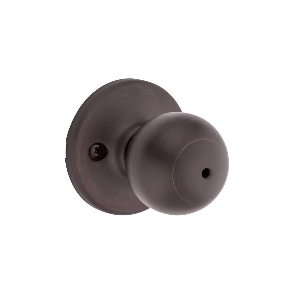 Kwikset Venetian Bronze Bed/Bath Polo Privacy Door Knob - Ascmtools