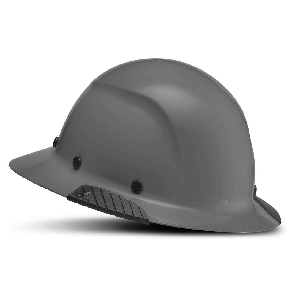 Lift Safety Hard Hat DAX Gray Carbon Fiber Full Brim - Ascmtools