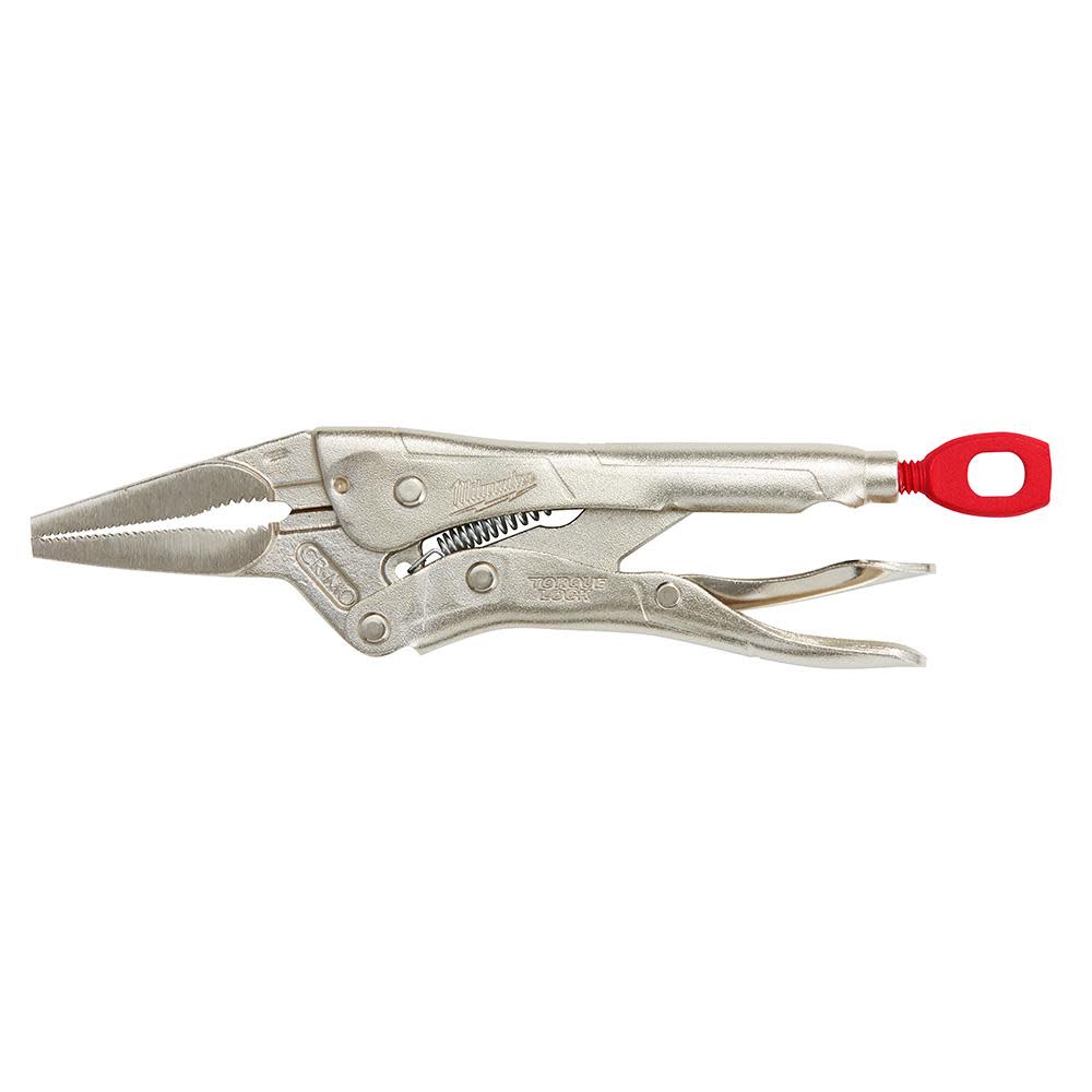 Milwaukee 6 in. TORQUE LOCK Long Nose Locking Pliers - Ascmtools