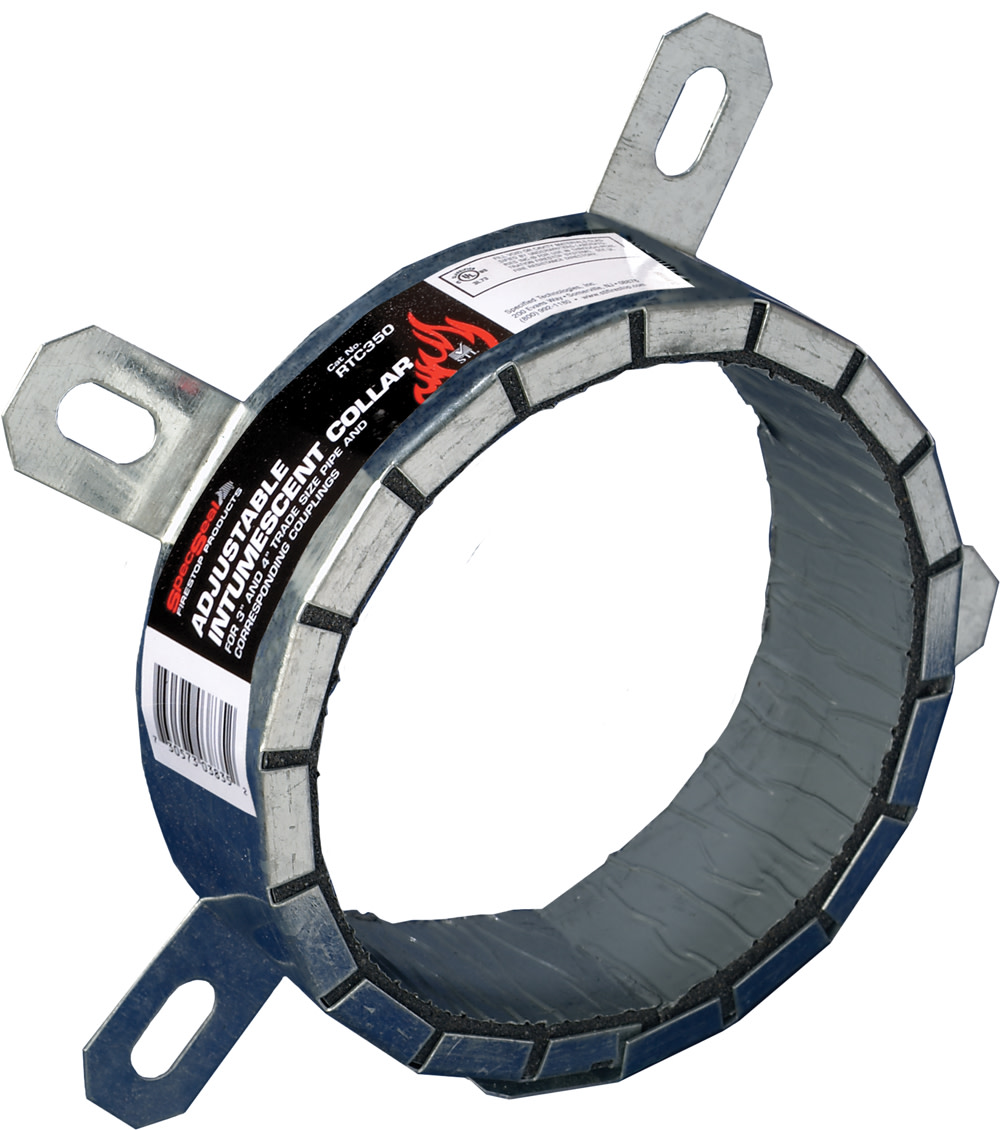 Specified Technologies Inc SpecSeal LCC Intumescent Firestop Collars - Ascmtools