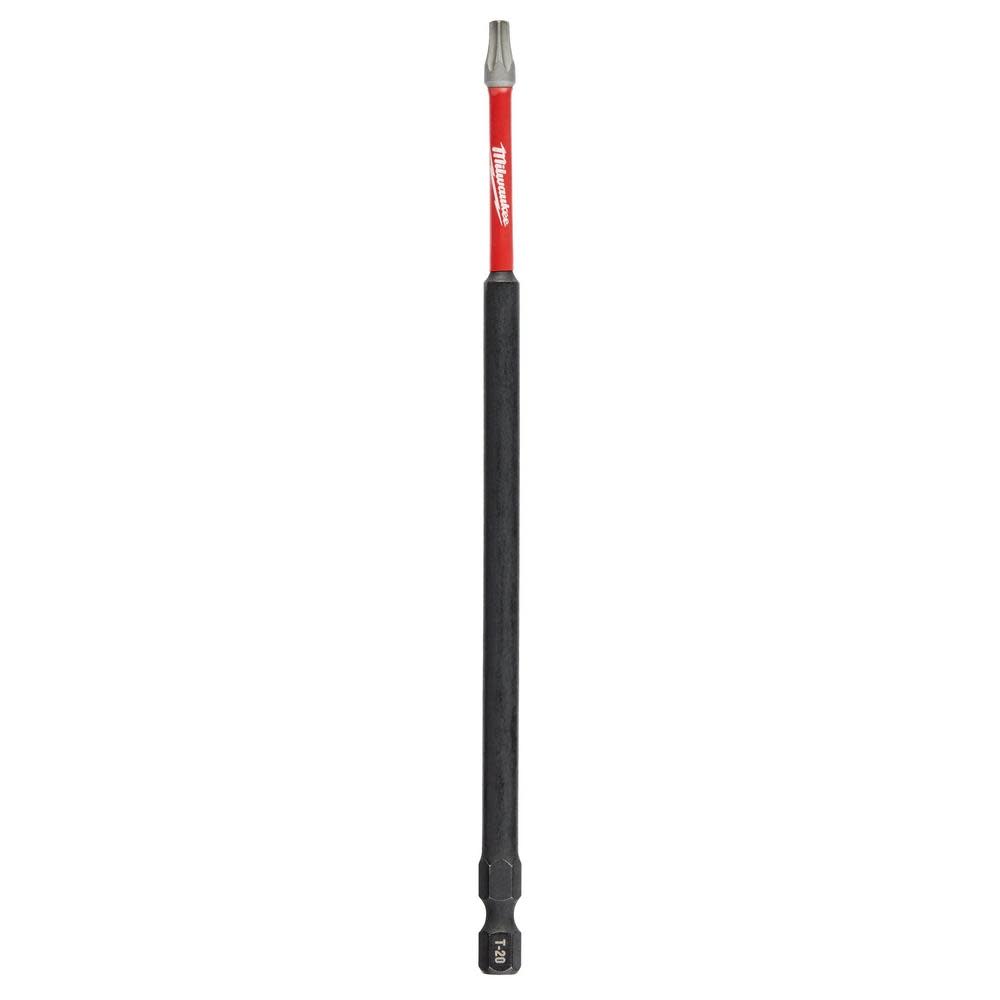 Milwaukee SHOCKWAVE 6 in. Impact Torx T20 Impact Driver Bit 10PK - Ascmtools
