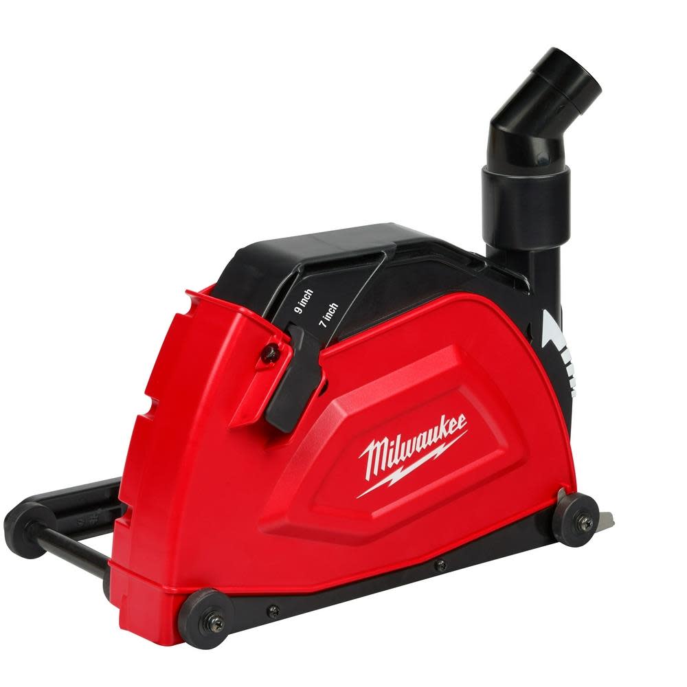 Milwaukee 7 in./ 9 in. Large Angle Grinder Cutting Shroud - Ascmtools