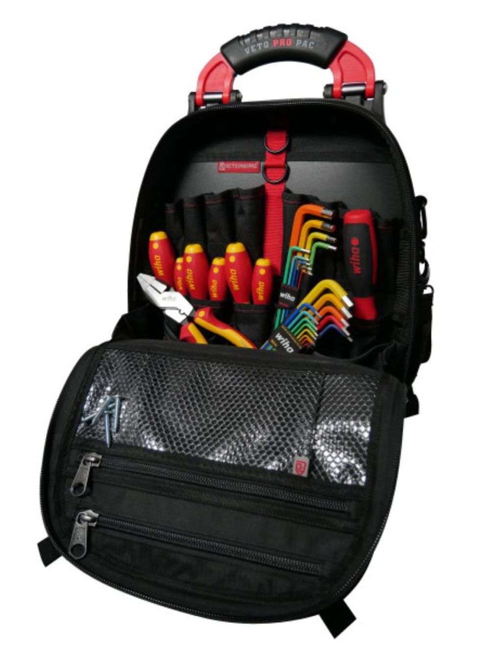 Wiha Tool Kit Red Stripe Tech Pac 30pc - Ascmtools