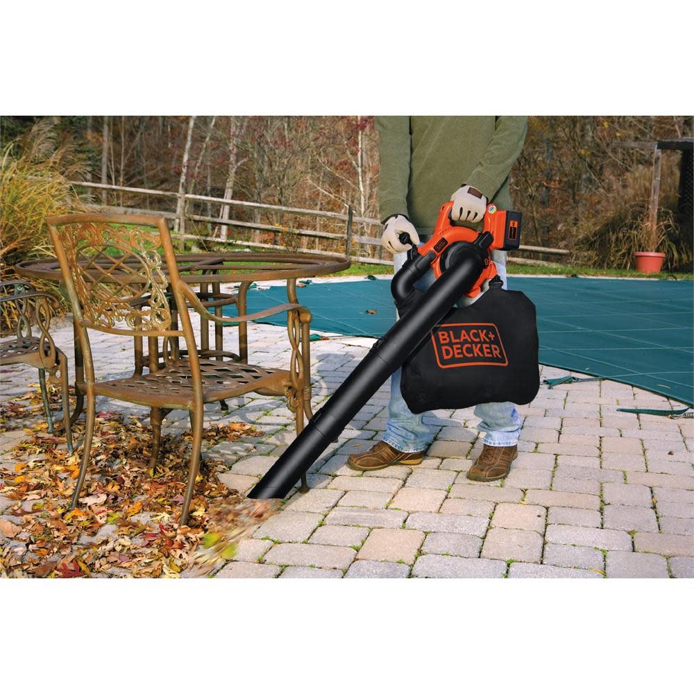 Black and Decker 40V MAX* Lithium Sweeper/Vacuum Bare Tool (LSWV36B) - Ascmtools
