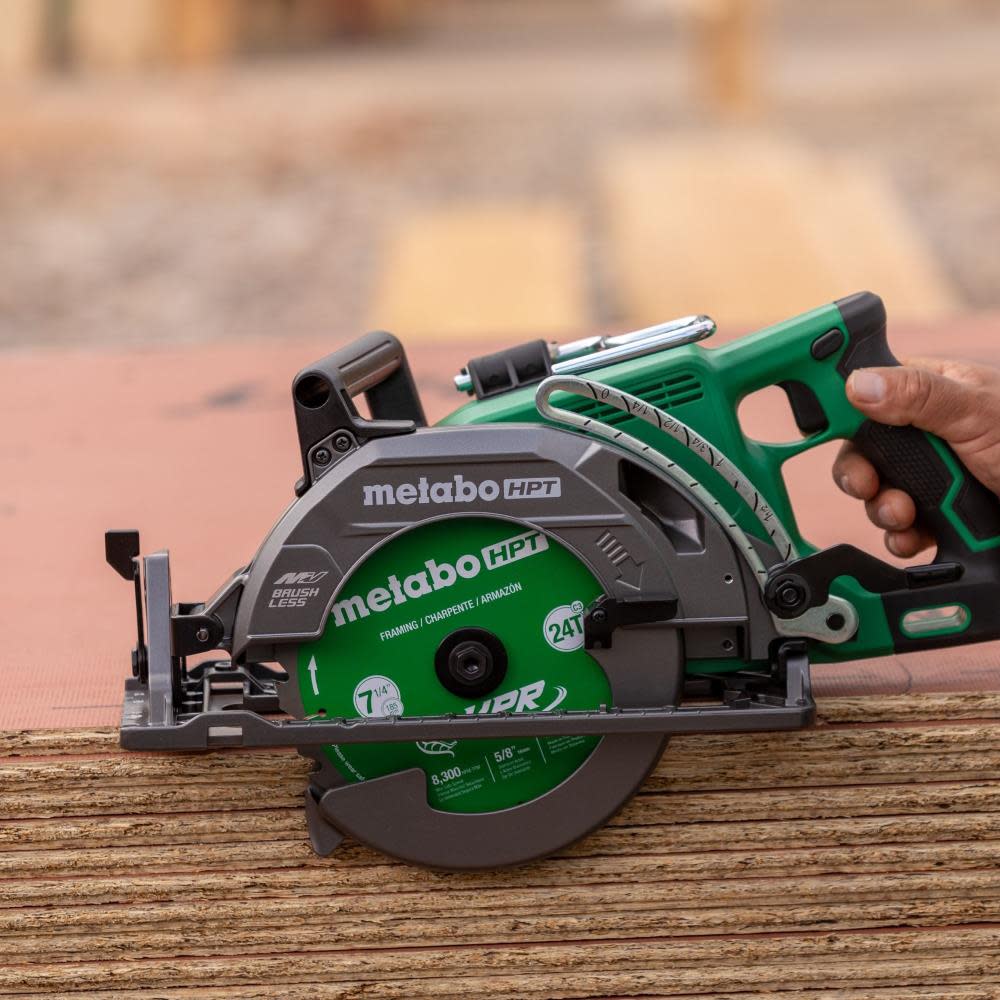 Metabo HPT 7 1/4″ Circular Saw Rear Handle Bare Tool - Ascmtools
